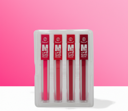 6-piece Matte Lip Gloss Set – , Waterproof Lip Color Kit For All-day Wear P