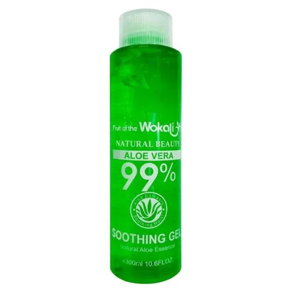 99% Aloe Vera Soothing Gel – 300ml Natural Moisturizing & Hydrating Gel For Face, Body & Hair – Skin Calming, After Sun Care, Acne Relief, Dry Skin Treatment & Multi-purpose Aloe Essence