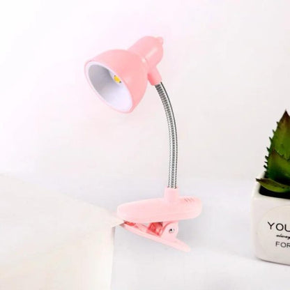 Mini Book Light With Clip Portable Led Reading Lamp Travel Bedroom Night Light Night (random Color
