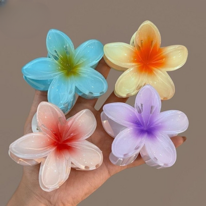 Pack Off 01 Large Sunflower Fashion Girl Hair Clip | Hair Clip For Women | Best Quality Hair Clip ( Random Color )