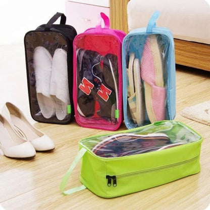 Portable Travel Storage Bag Shoes Organizer (random Color)